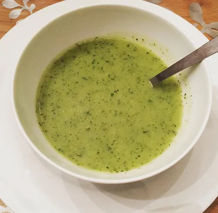 photo veloute courgette cookeo